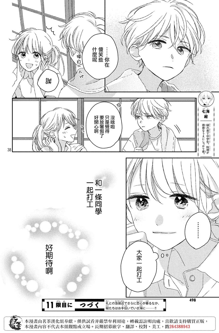 《他们的日常微微苦涩》漫画最新章节第10话免费下拉式在线观看章节第【38】张图片