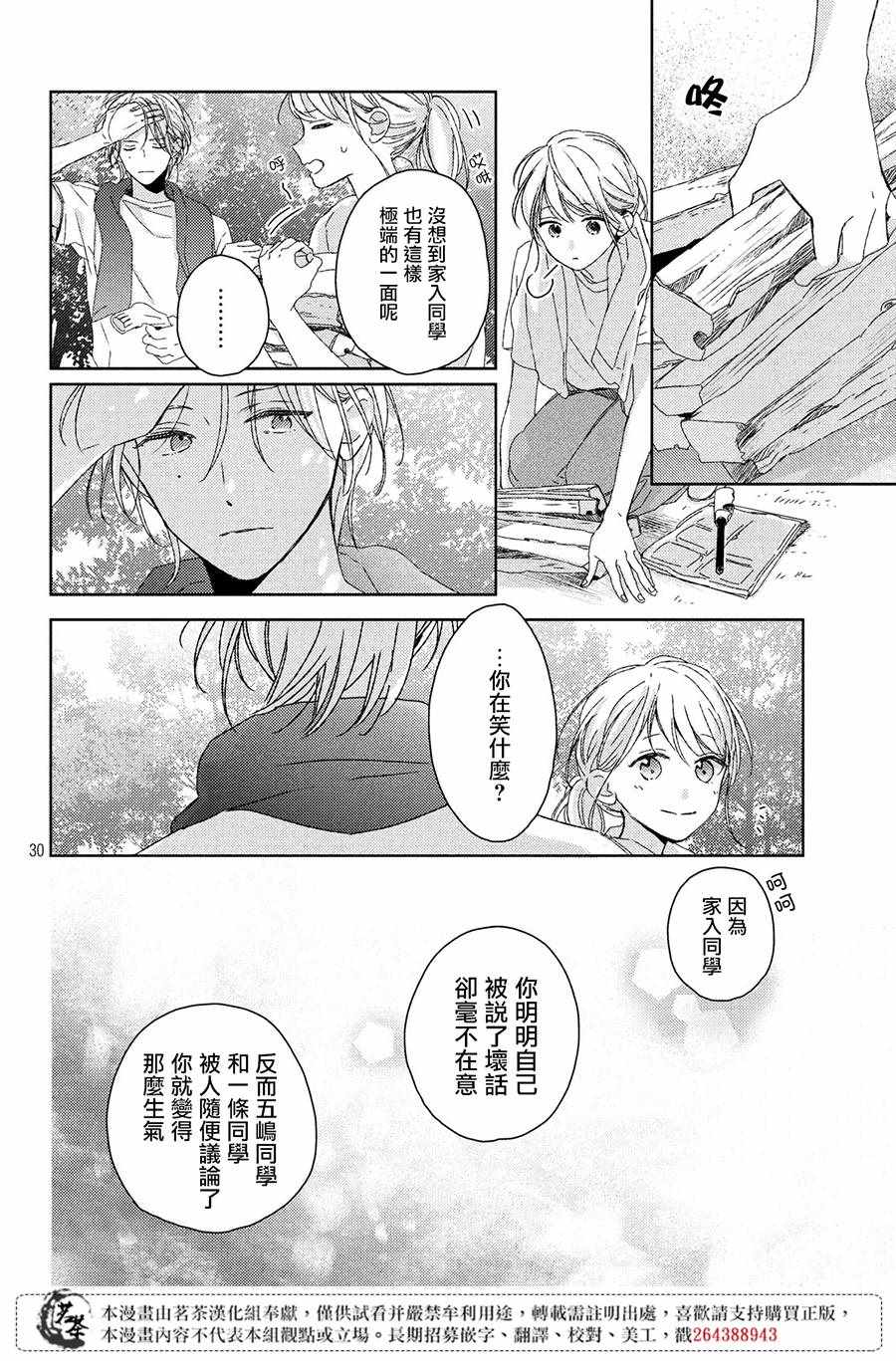 《他们的日常微微苦涩》漫画最新章节第7话免费下拉式在线观看章节第【30】张图片