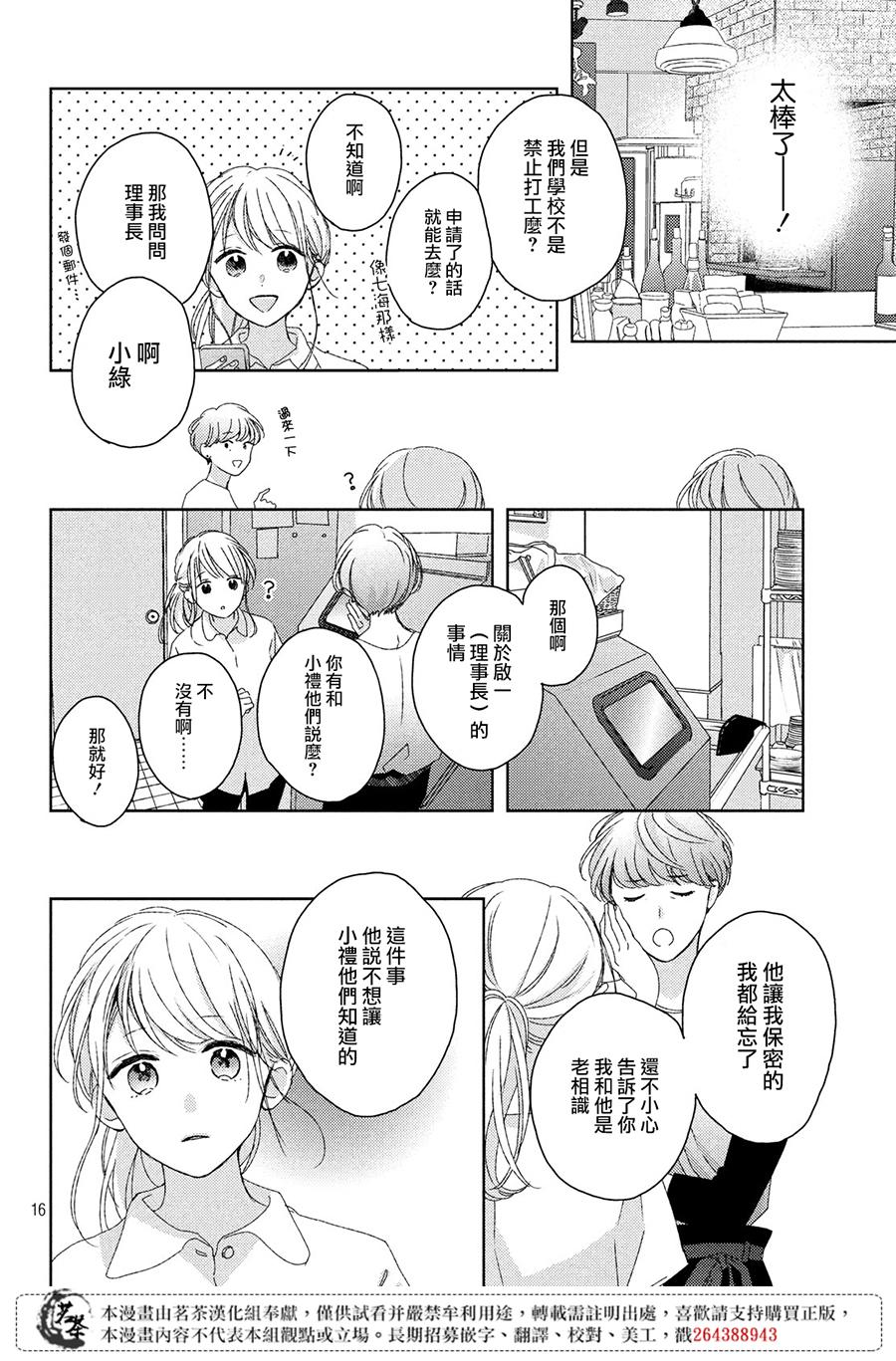 《他们的日常微微苦涩》漫画最新章节第10话免费下拉式在线观看章节第【16】张图片