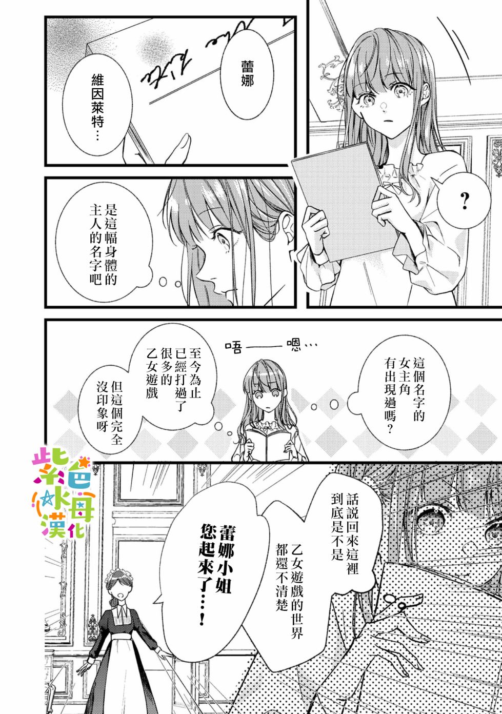 《转生成了即将进入坏结局的女主角》漫画最新章节第1话免费下拉式在线观看章节第【7】张图片