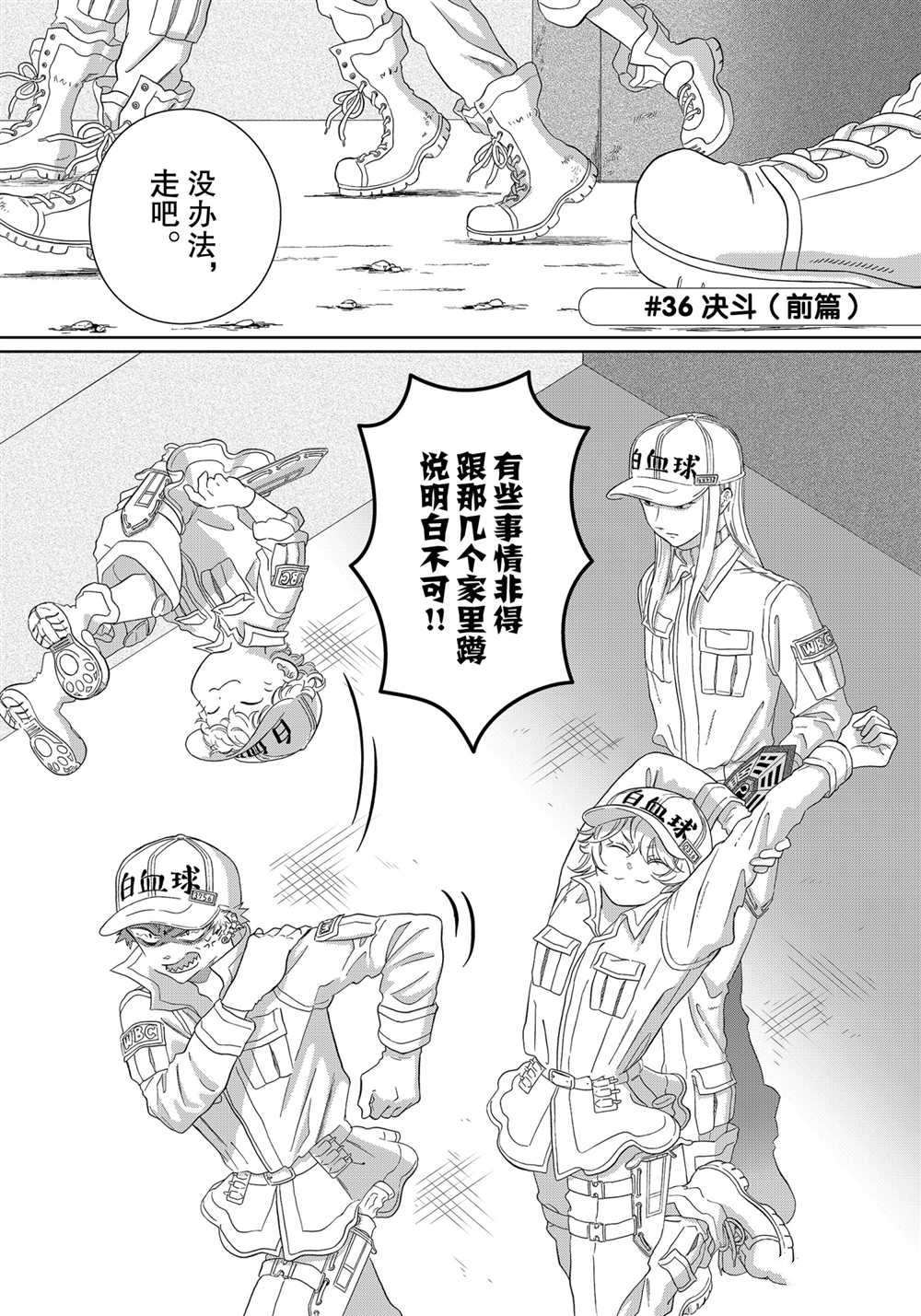 《不工作细胞》漫画最新章节第36话 试看版免费下拉式在线观看章节第【2】张图片