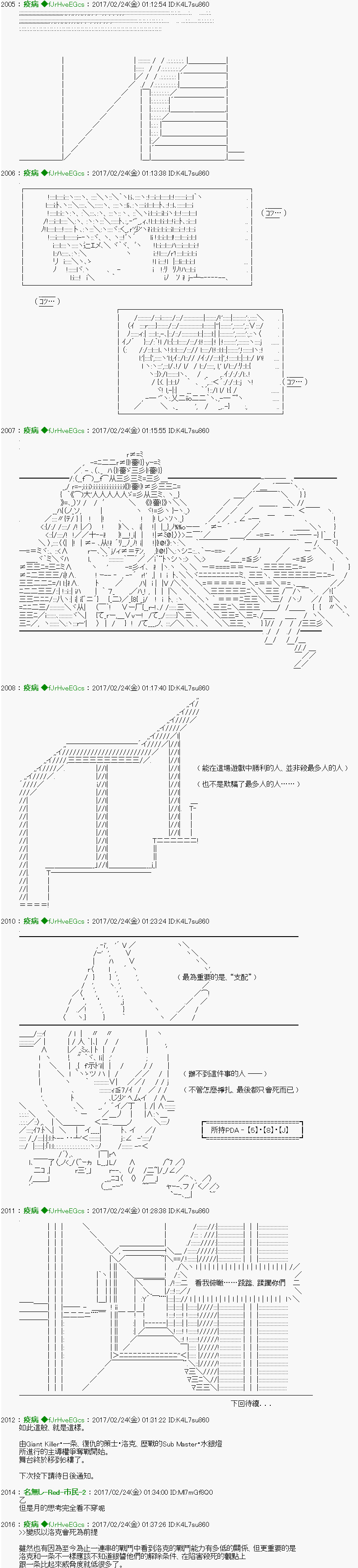 《他们要在KILLER QUEEN中厮杀到最后的样子》漫画最新章节第35话  Ep.35 「　３日目 62：00～65：00　」免费下拉式在线观看章节第【11】张图片