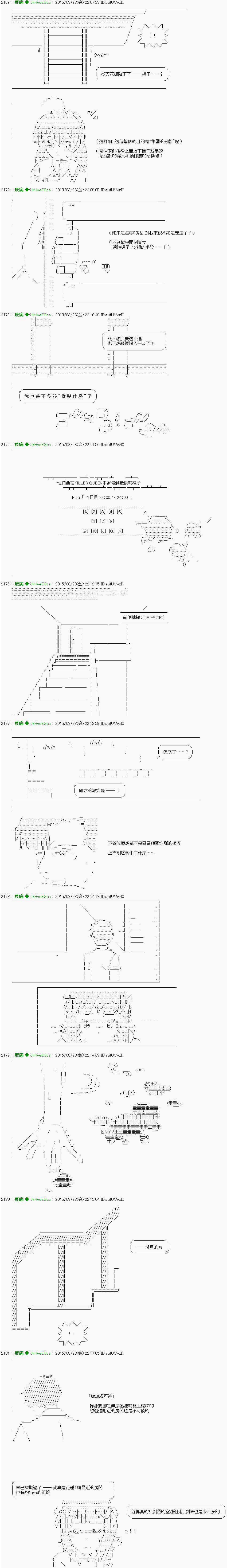 《他们要在KILLER QUEEN中厮杀到最后的样子》漫画最新章节第5话 「　1日目 23：00 ～ 24：00　」免费下拉式在线观看章节第【2】张图片