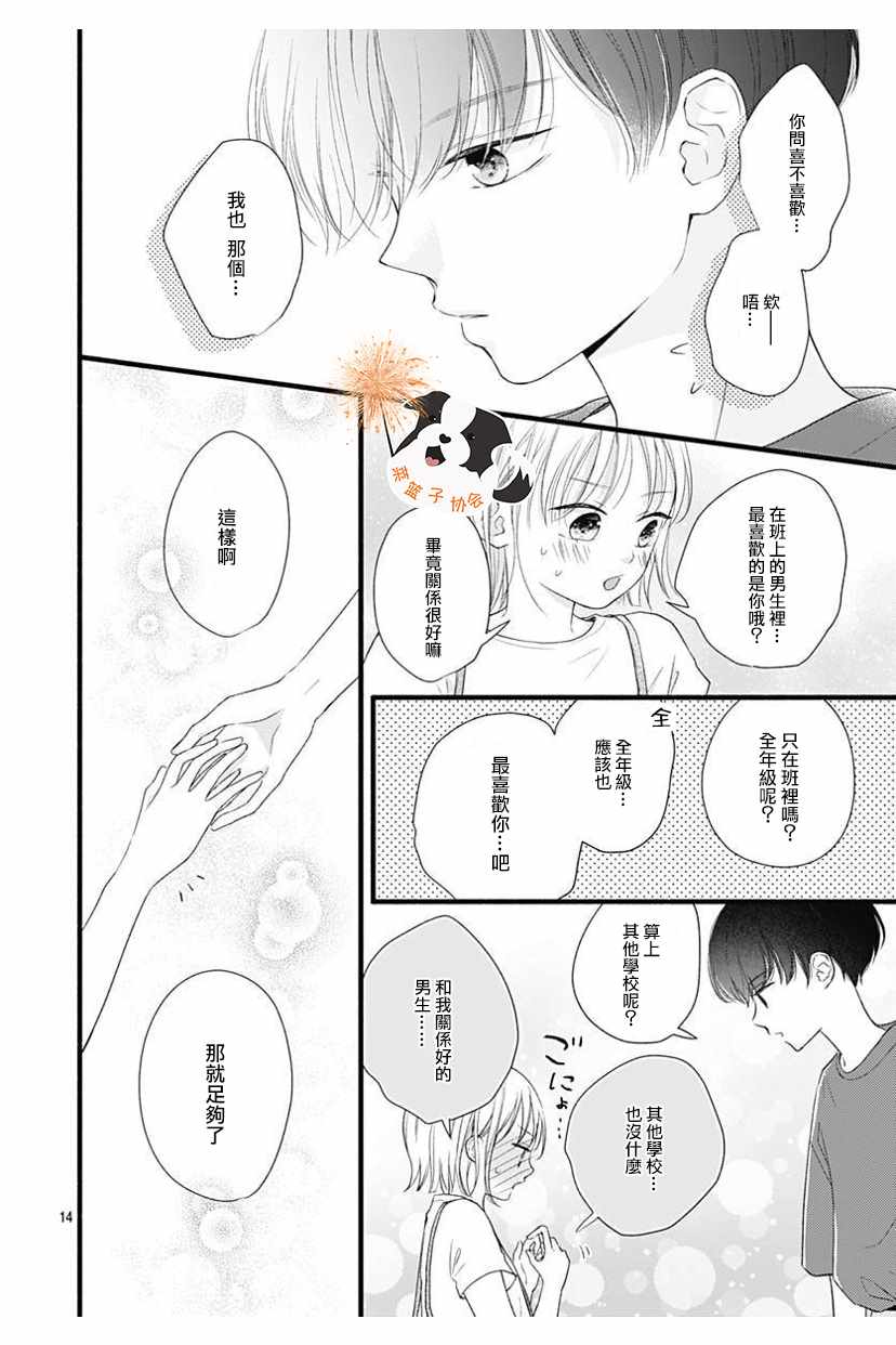 《关系最亲密的你》漫画最新章节第1话免费下拉式在线观看章节第【14】张图片