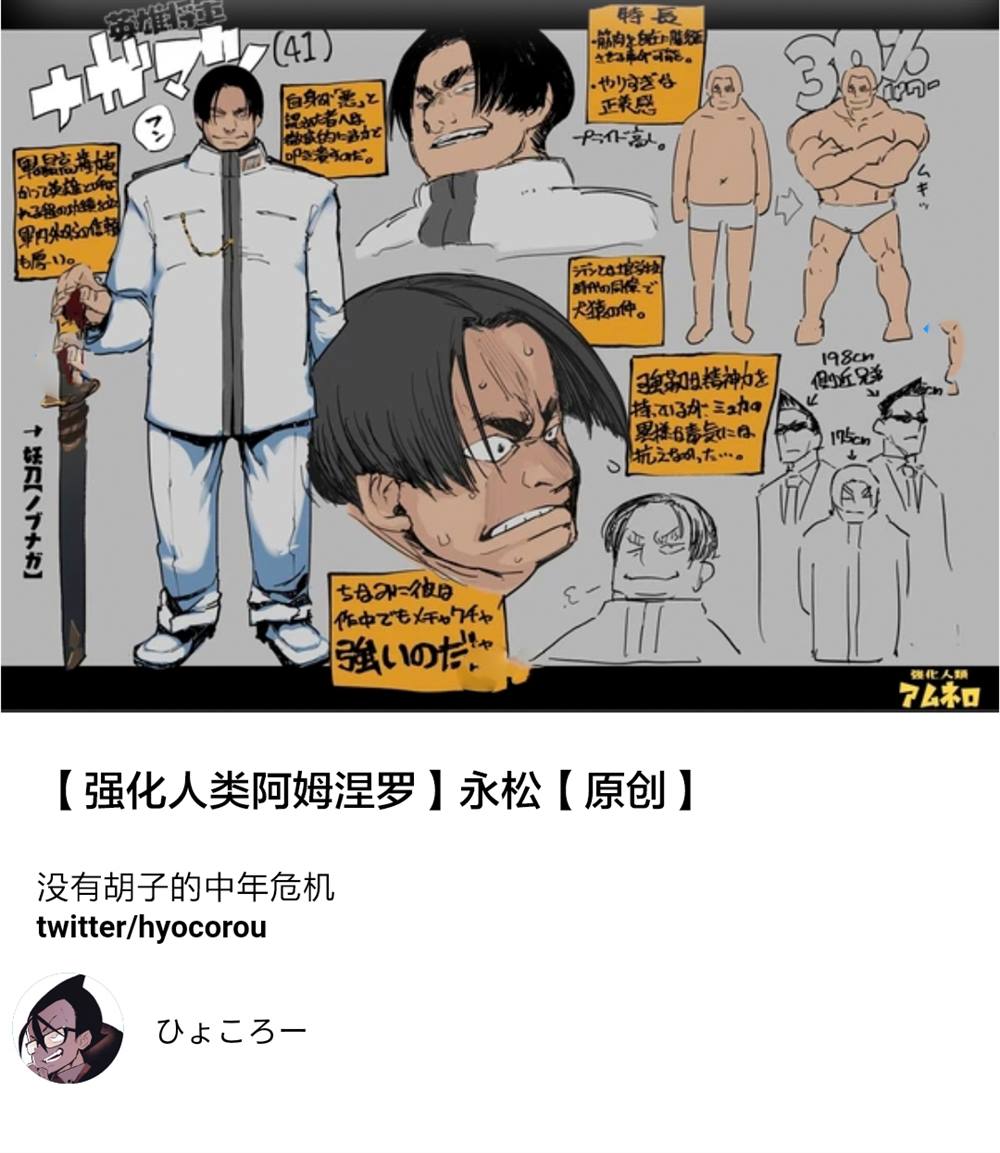 《强化人类-阿姆涅罗》漫画最新章节人设免费下拉式在线观看章节第【20】张图片