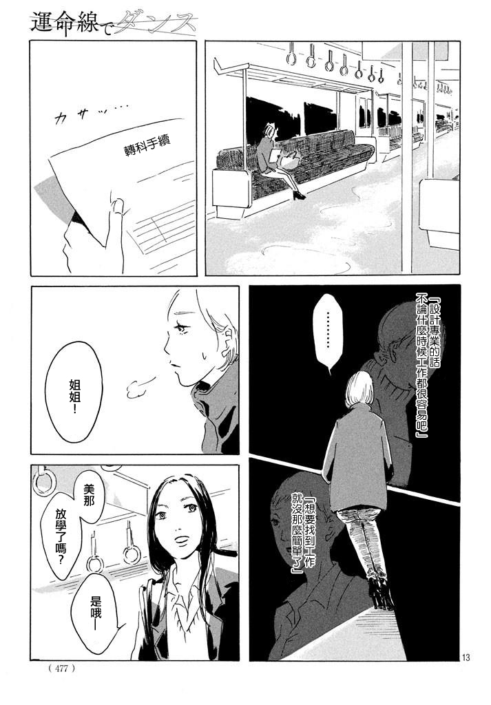 《舞蹈在命运线之上》漫画最新章节第1话免费下拉式在线观看章节第【13】张图片