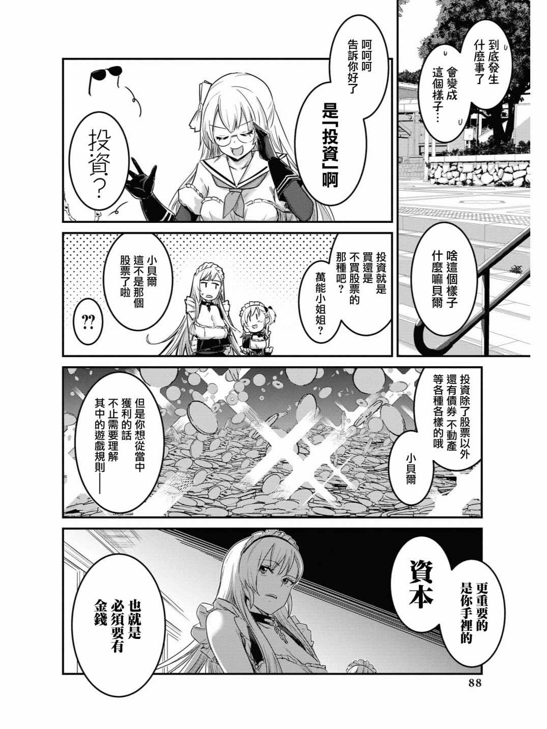 《碧蓝航线官方漫画》漫画最新章节投资E免费下拉式在线观看章节第【2】张图片