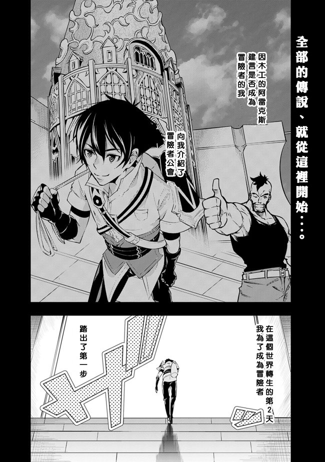 《最强之人转生成F级冒险者》漫画最新章节第7话免费下拉式在线观看章节第【1】张图片