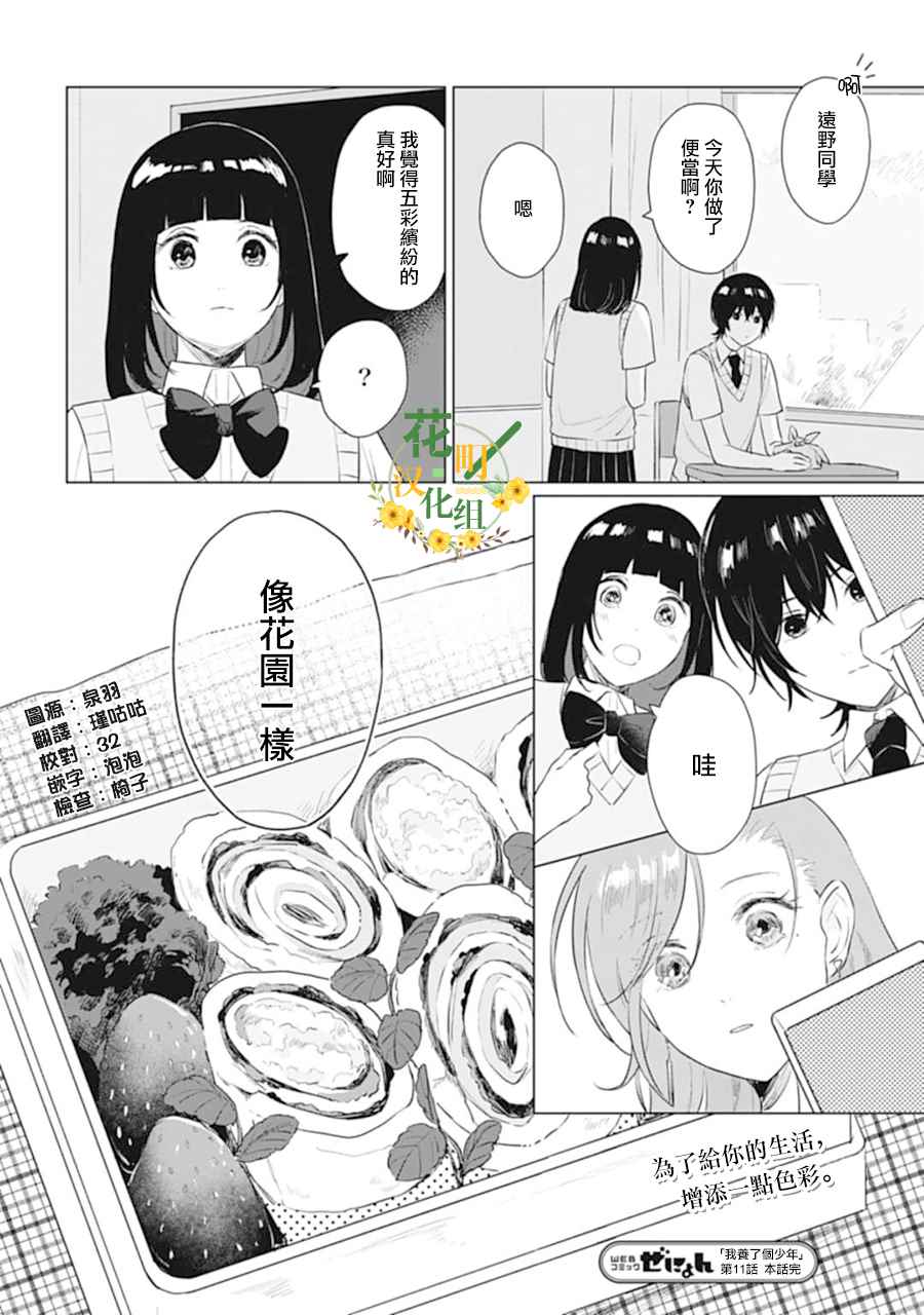 《我养了个少年》漫画最新章节第11话 色彩缤纷免费下拉式在线观看章节第【28】张图片