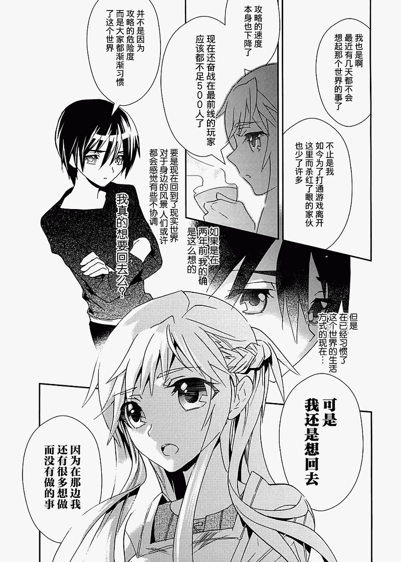 《刀剑神域》漫画最新章节第3话免费下拉式在线观看章节第【22】张图片