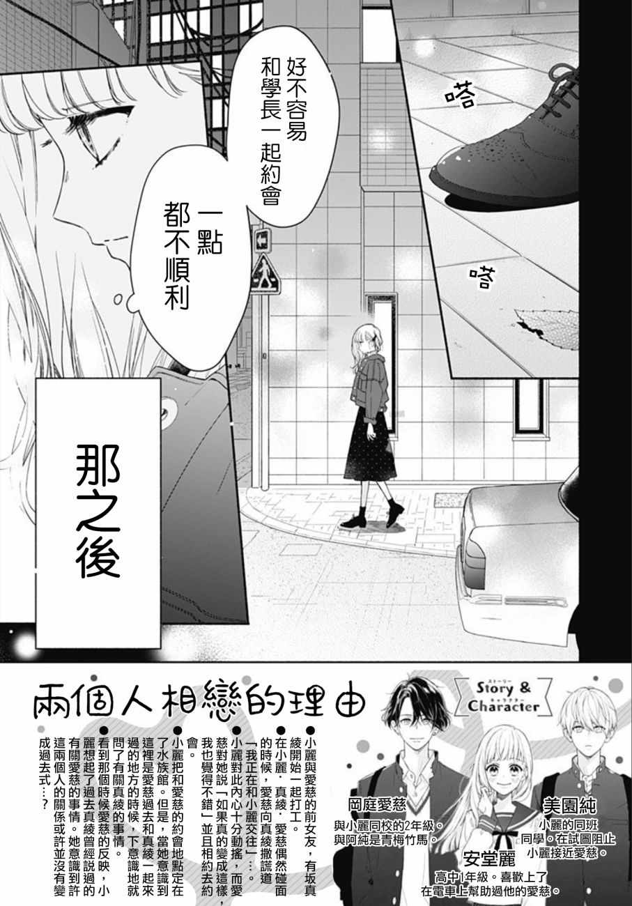 《两个人相恋的理由》漫画最新章节第17话免费下拉式在线观看章节第【2】张图片