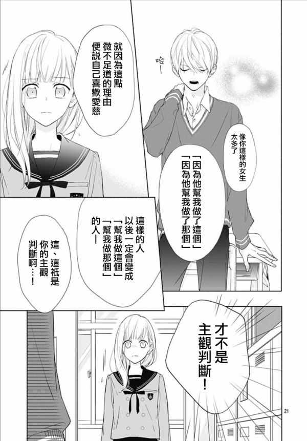 《两个人相恋的理由》漫画最新章节第2话免费下拉式在线观看章节第【20】张图片