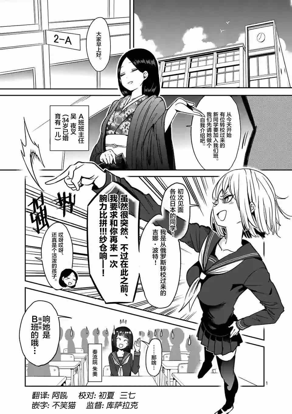 《肌肉少女：哑铃，能举多少公斤？》漫画最新章节第19话免费下拉式在线观看章节第【1】张图片