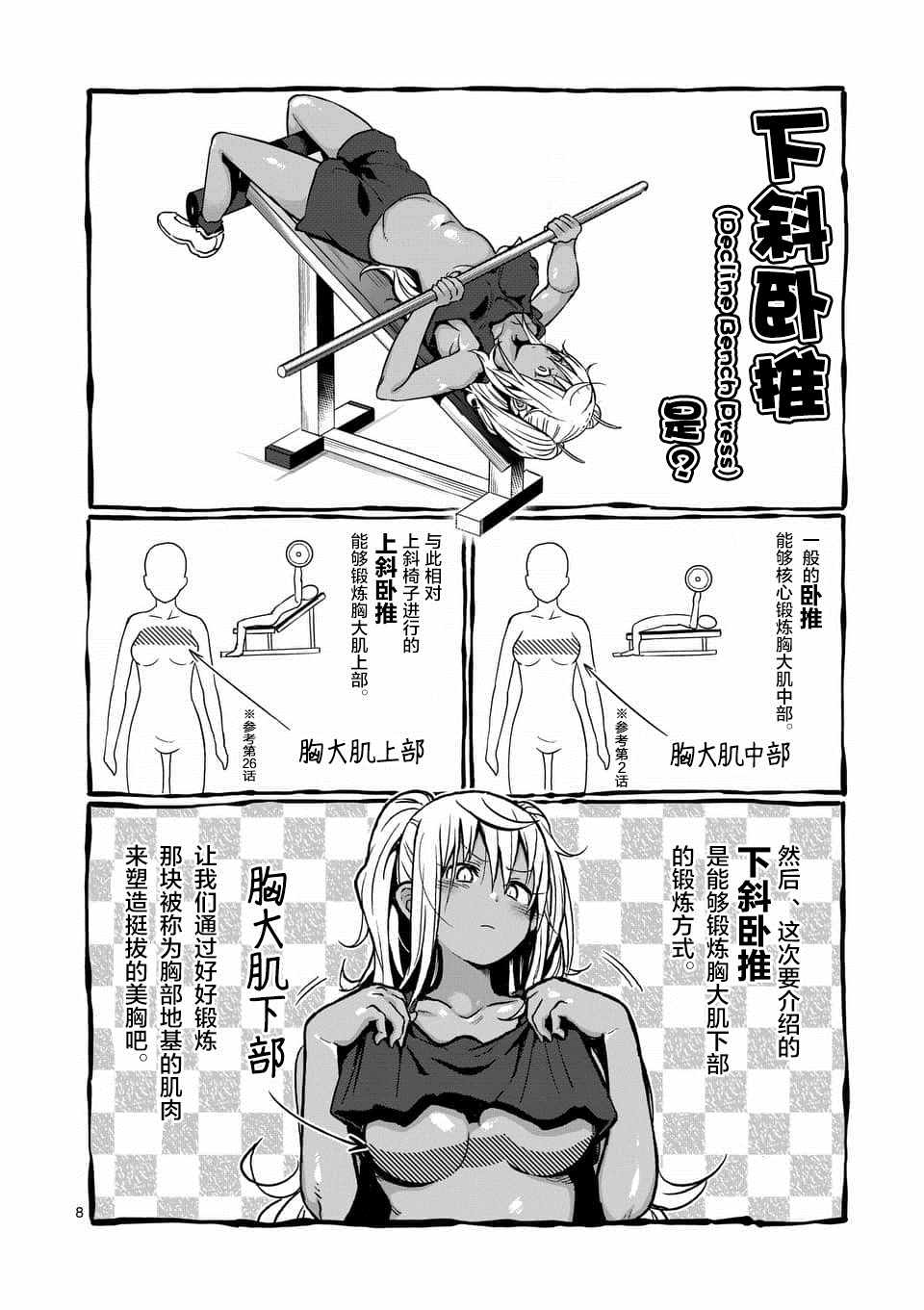 《肌肉少女：哑铃，能举多少公斤？》漫画最新章节第52话免费下拉式在线观看章节第【8】张图片
