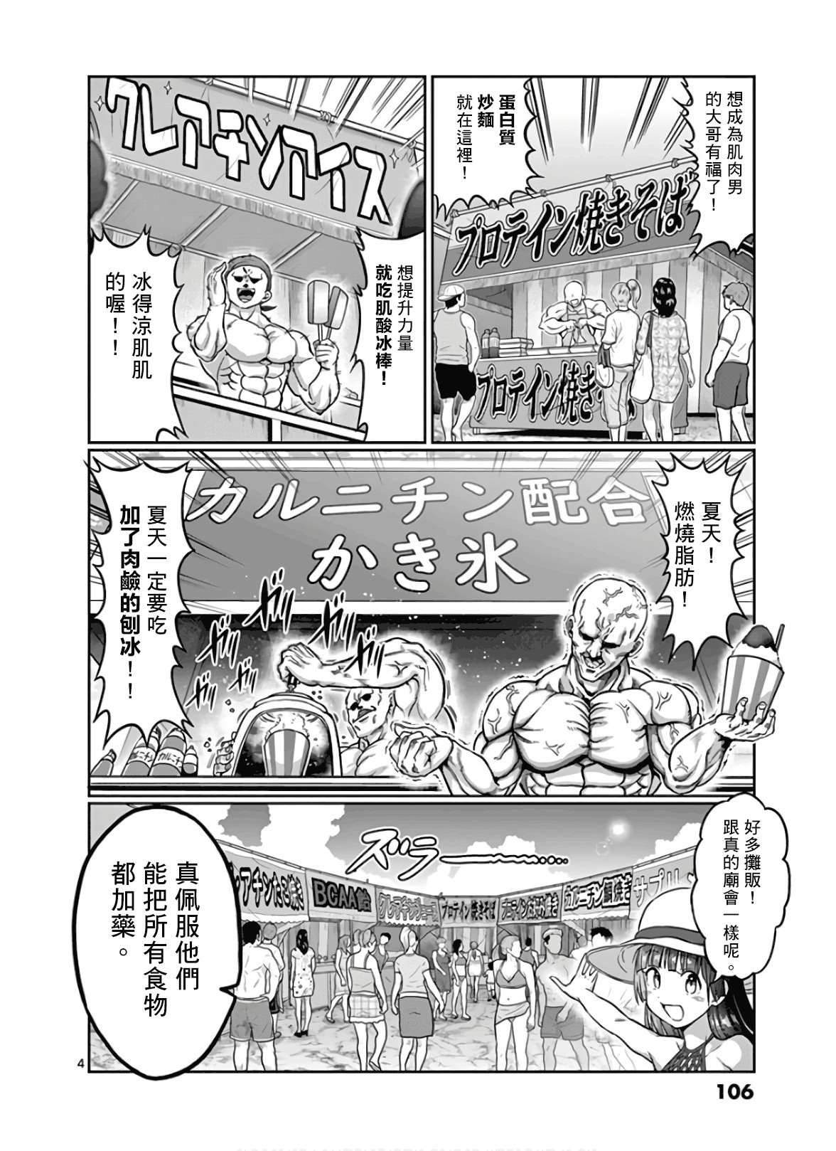 《肌肉少女：哑铃，能举多少公斤？》漫画最新章节第89话免费下拉式在线观看章节第【4】张图片