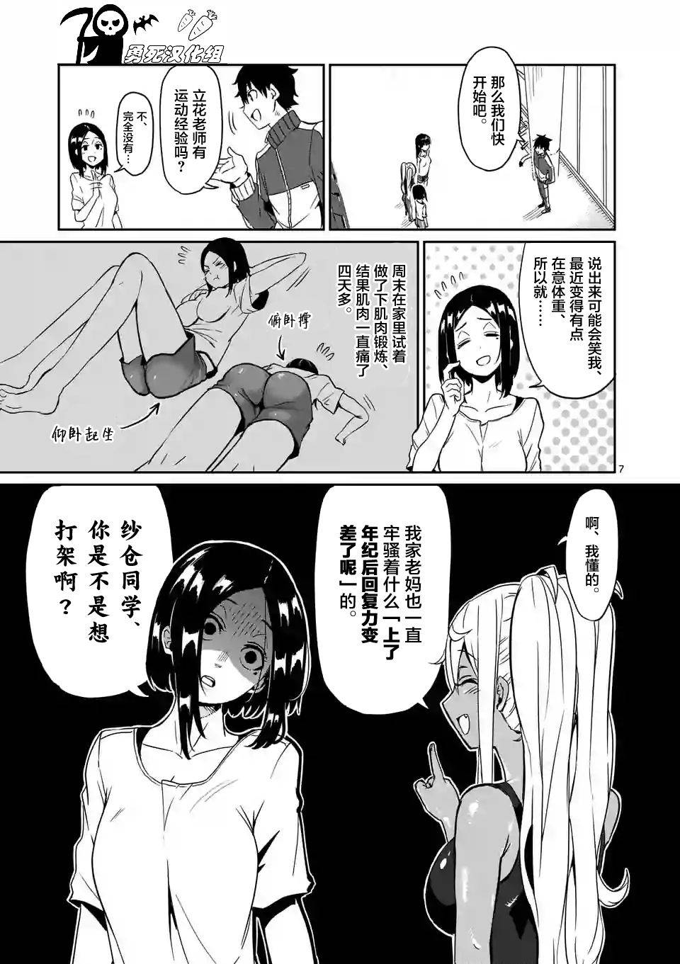 《肌肉少女：哑铃，能举多少公斤？》漫画最新章节第8话免费下拉式在线观看章节第【7】张图片