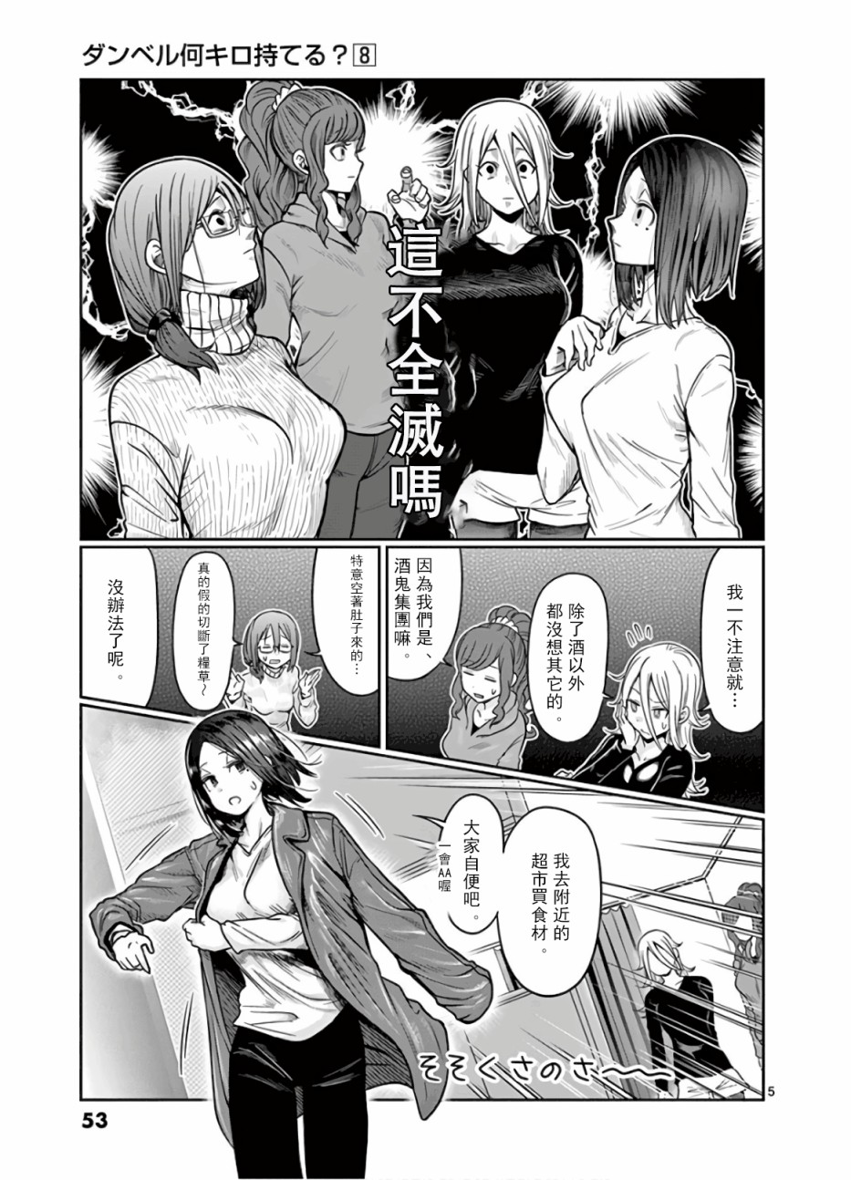 《肌肉少女：哑铃，能举多少公斤？》漫画最新章节第68话免费下拉式在线观看章节第【5】张图片