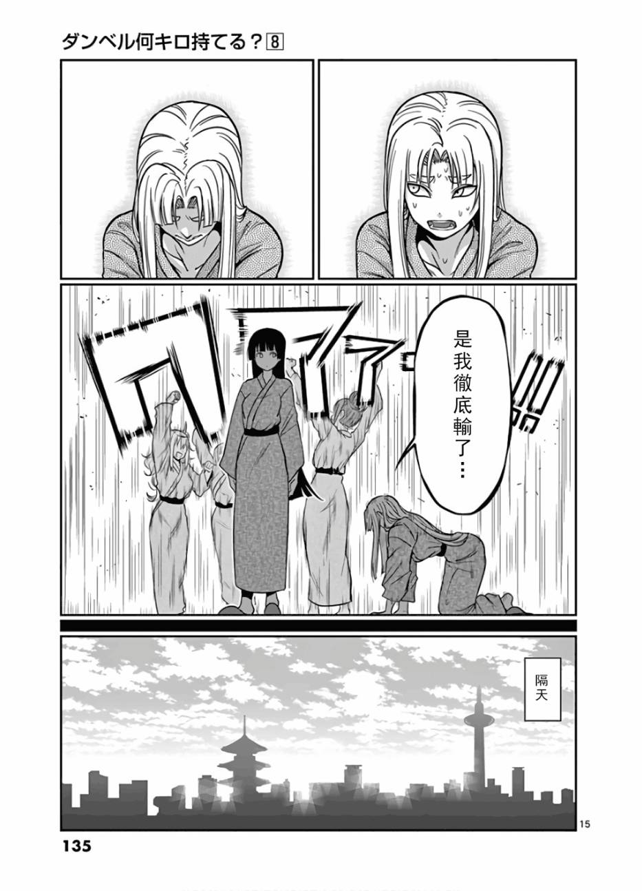 《肌肉少女：哑铃，能举多少公斤？》漫画最新章节第72话免费下拉式在线观看章节第【15】张图片