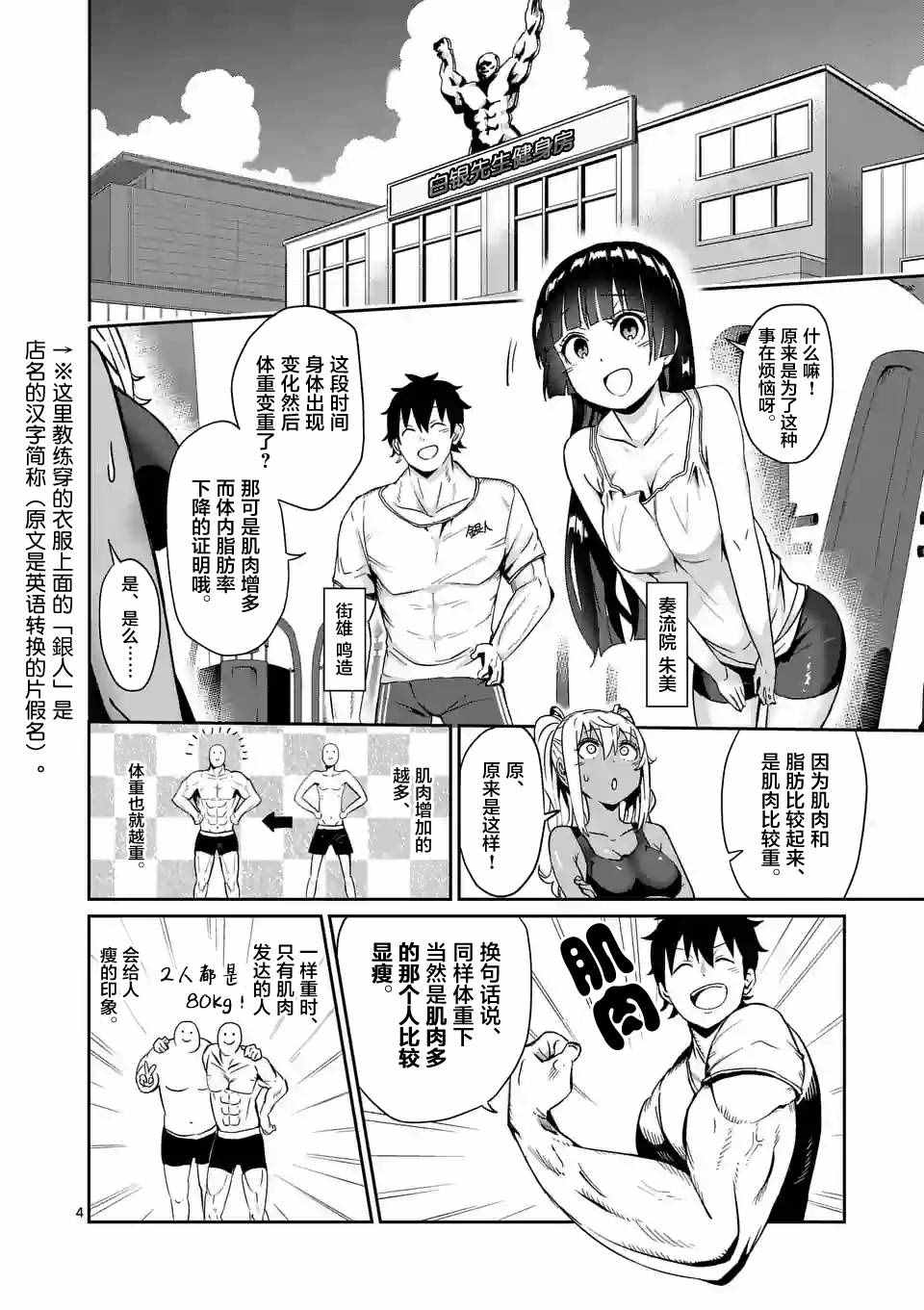 《肌肉少女：哑铃，能举多少公斤？》漫画最新章节第6话免费下拉式在线观看章节第【4】张图片