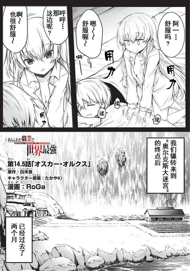 《平凡职业成就世界最强》漫画最新章节第14.5话免费下拉式在线观看章节第【1】张图片