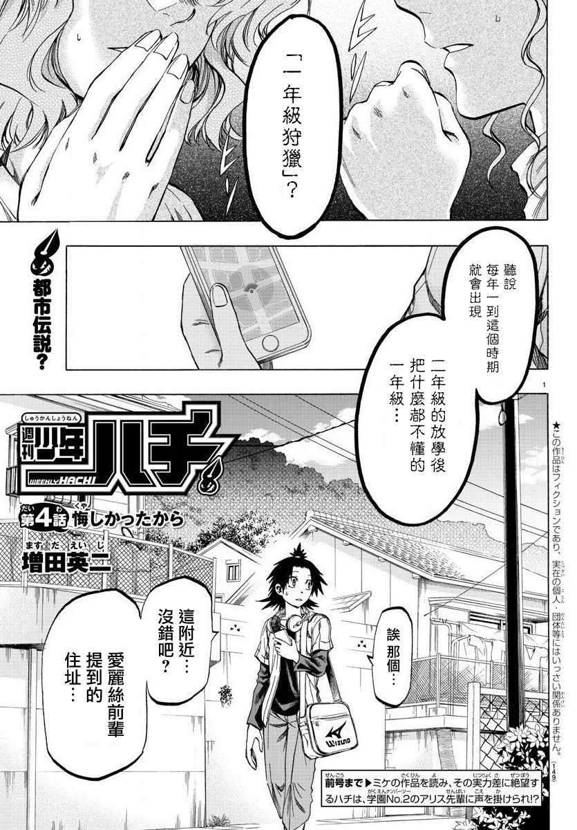 《周刊少年小八》漫画最新章节第4话免费下拉式在线观看章节第【1】张图片