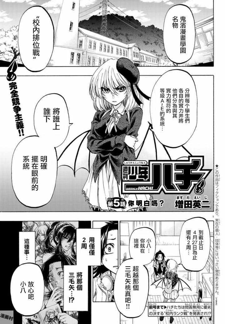 《周刊少年小八》漫画最新章节第5话免费下拉式在线观看章节第【1】张图片