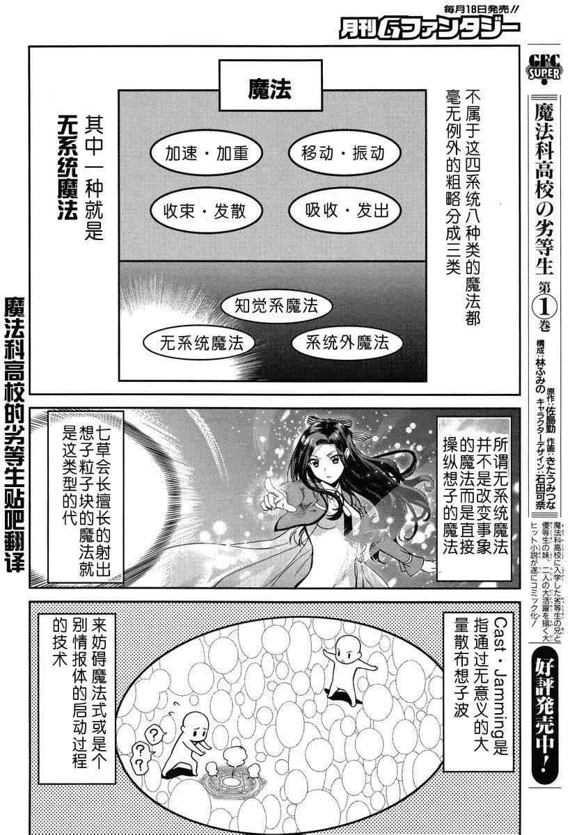 《魔法科高校的劣等生》漫画最新章节第12话免费下拉式在线观看章节第【6】张图片