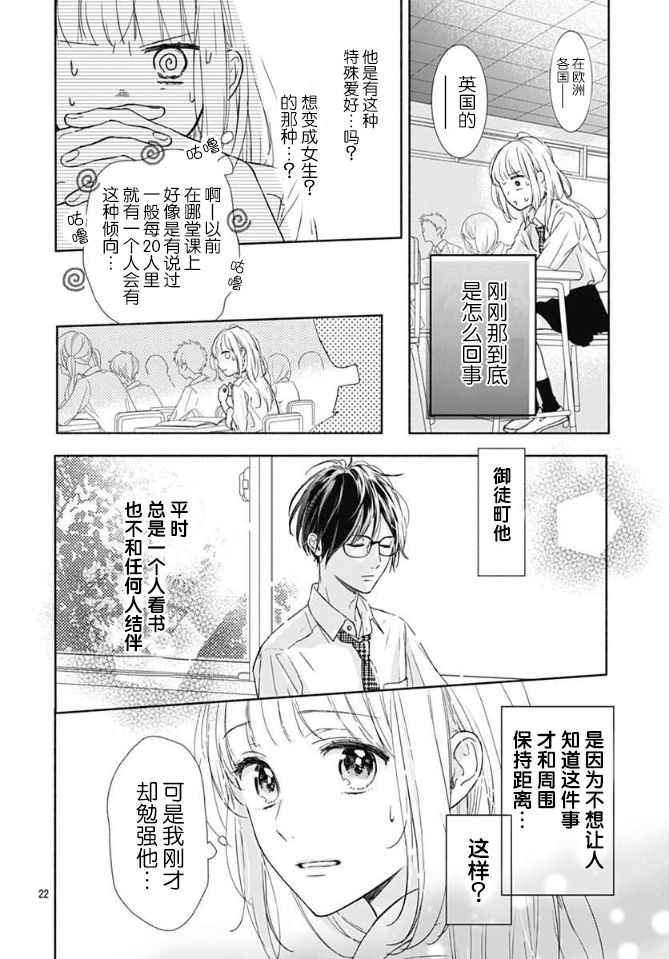 《渐近的瞬间》漫画最新章节第1话免费下拉式在线观看章节第【21】张图片