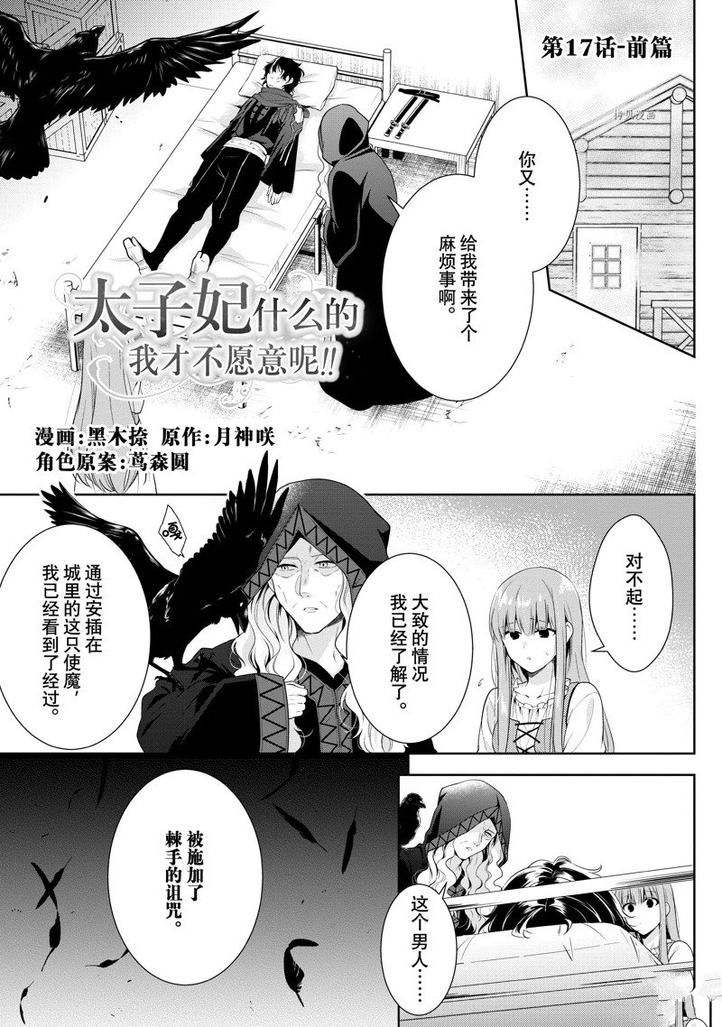 《太子妃什么的我才不愿意呢!!》漫画最新章节第17.1话免费下拉式在线观看章节第【1】张图片