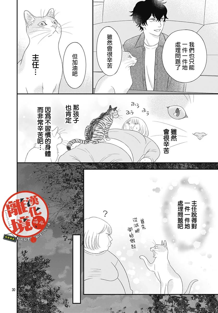 《完全喵话饲养～被一脸凶相的上司宠爱著～》漫画最新章节第11话免费下拉式在线观看章节第【30】张图片