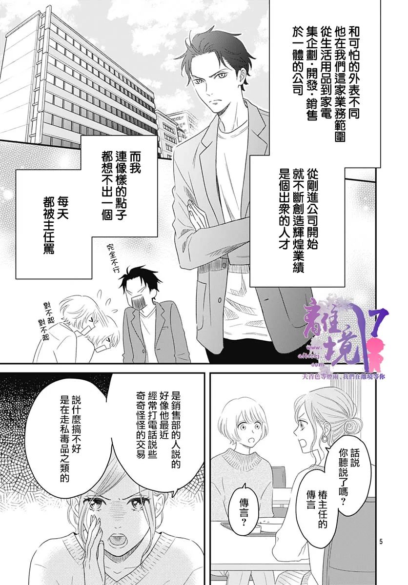 《完全喵话饲养～被一脸凶相的上司宠爱著～》漫画最新章节第1话免费下拉式在线观看章节第【6】张图片