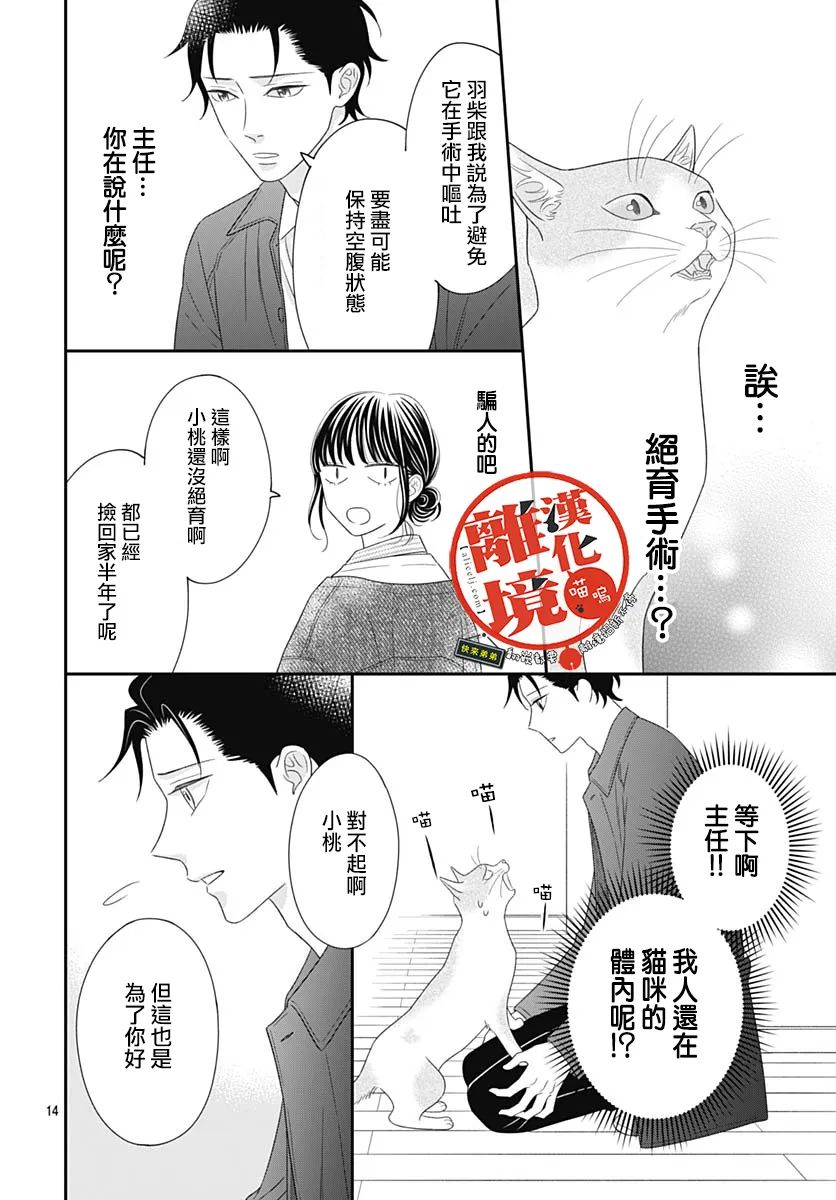 《完全喵话饲养～被一脸凶相的上司宠爱著～》漫画最新章节第13话免费下拉式在线观看章节第【14】张图片