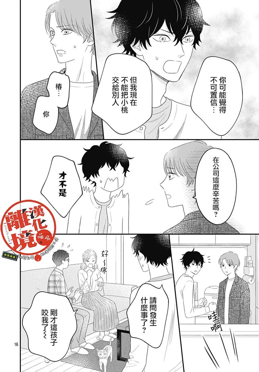 《完全喵话饲养～被一脸凶相的上司宠爱著～》漫画最新章节第4话免费下拉式在线观看章节第【16】张图片