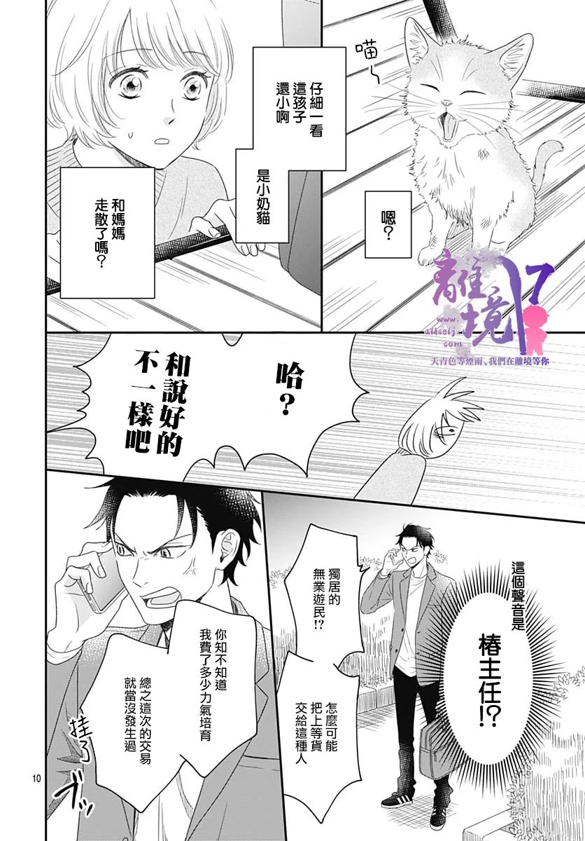 《完全喵话饲养～被一脸凶相的上司宠爱著～》漫画最新章节第1话免费下拉式在线观看章节第【11】张图片