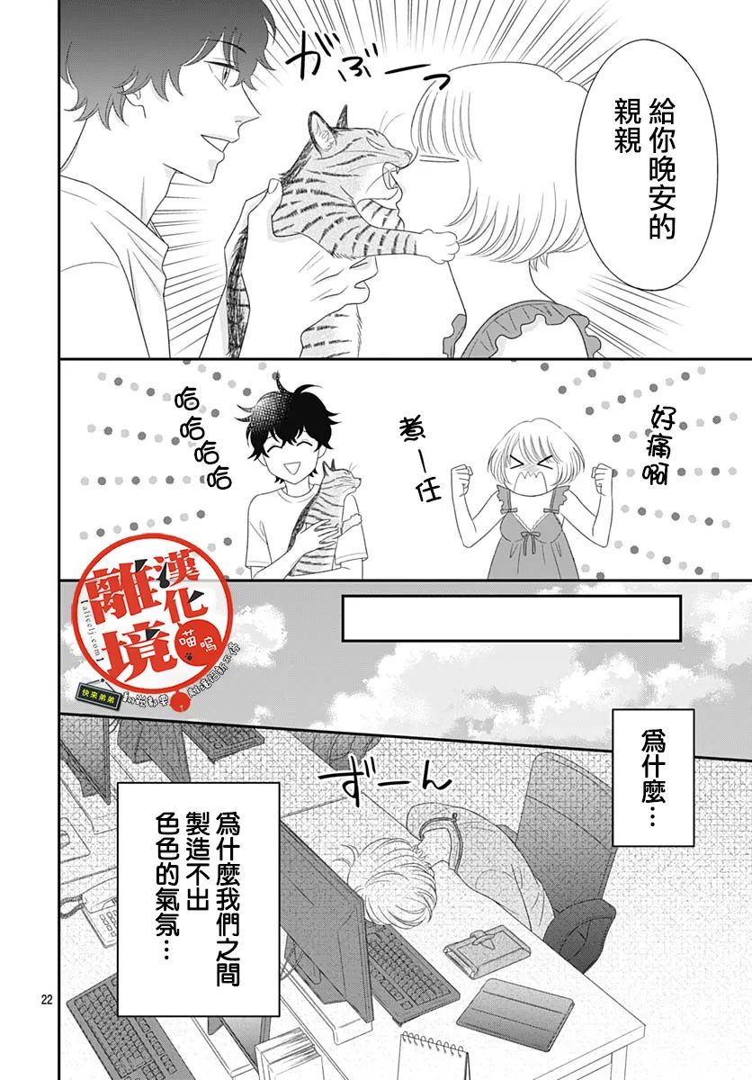 《完全喵话饲养～被一脸凶相的上司宠爱著～》漫画最新章节第16话免费下拉式在线观看章节第【22】张图片