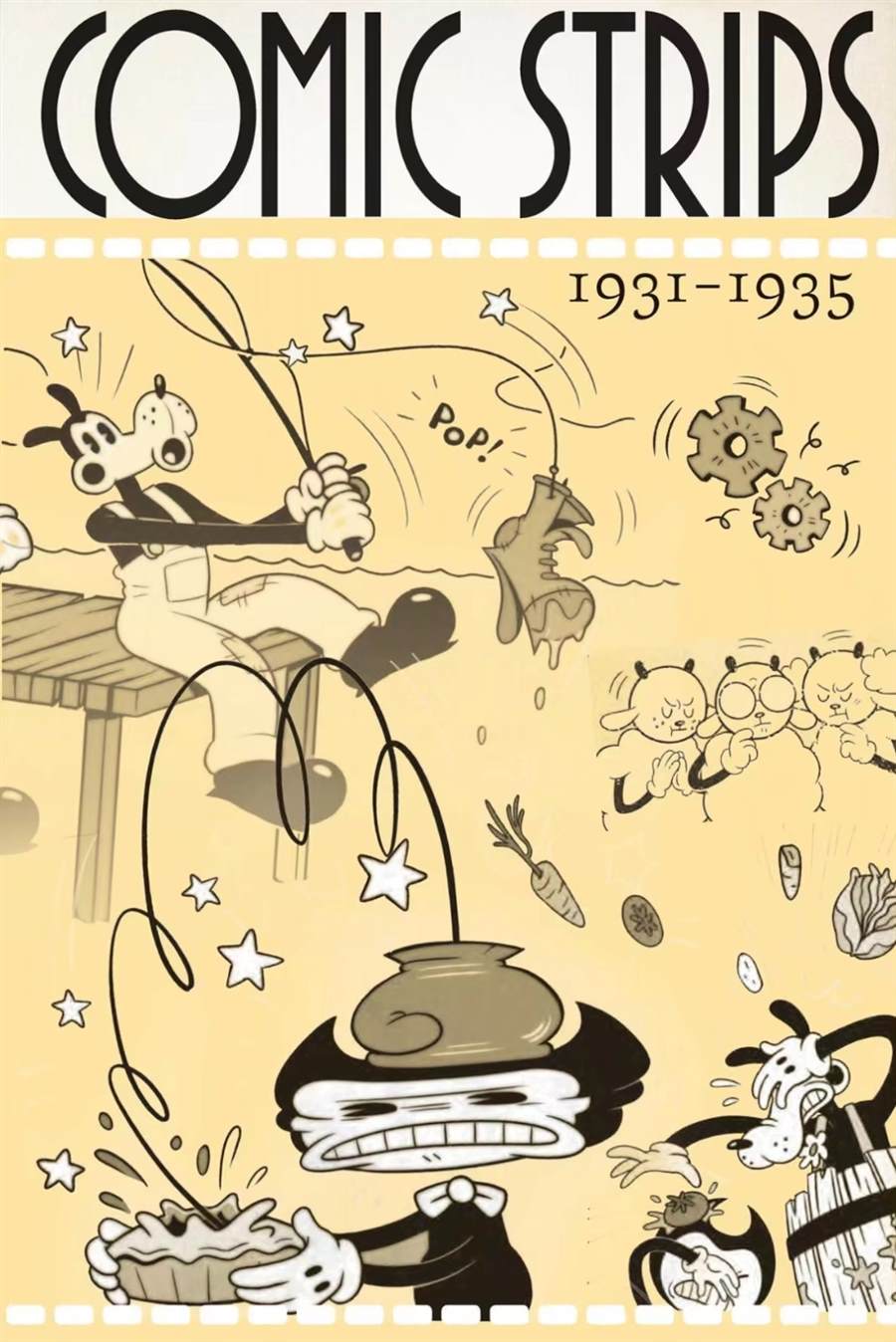 《BENDY CRACK-UP COMICS COLLECTION》漫画最新章节1931-1935篇免费下拉式在线观看章节第【1】张图片