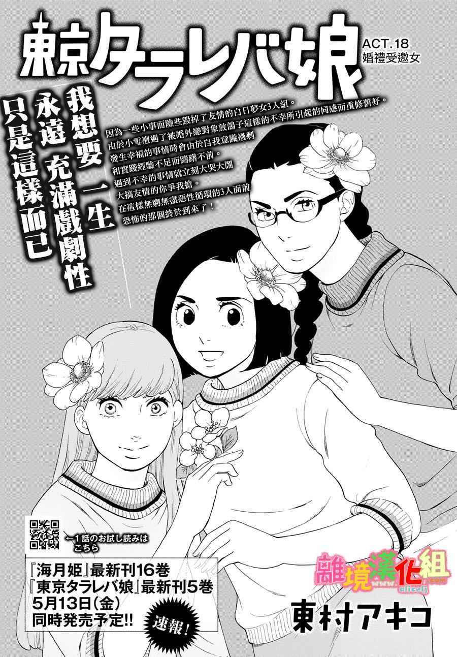 《东京白日梦女》漫画最新章节第18话免费下拉式在线观看章节第【1】张图片