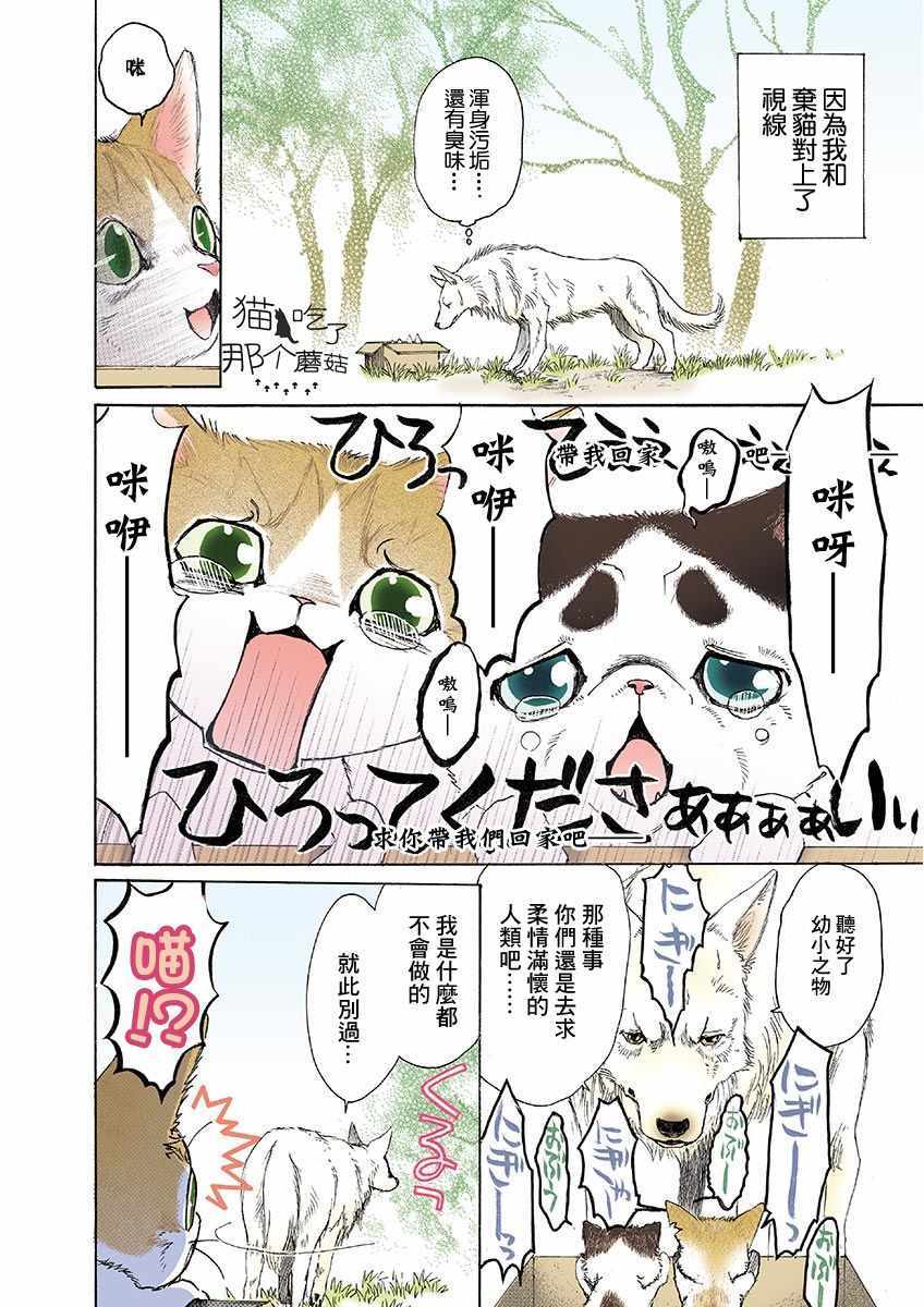 《我家狗子捡到了两只奶猫》漫画最新章节第1话免费下拉式在线观看章节第【6】张图片