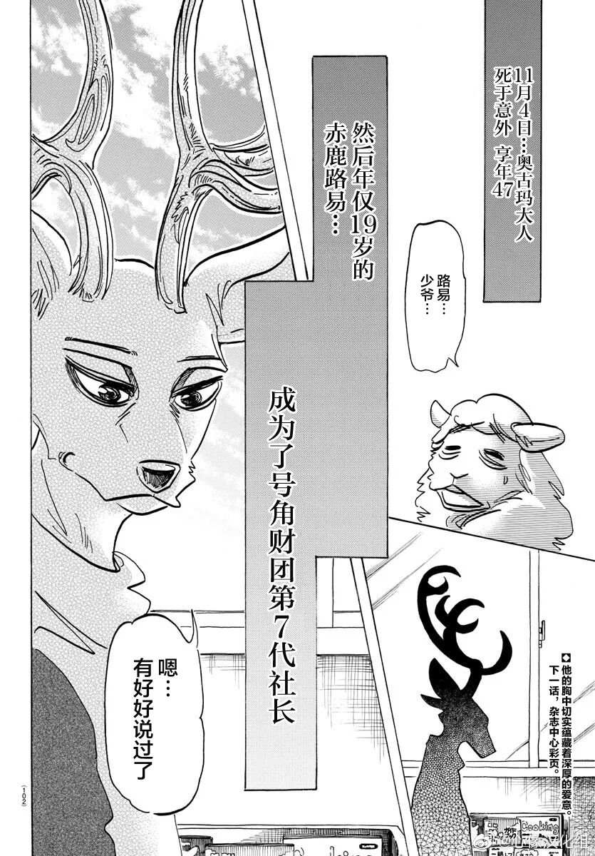 《BEASTARS》漫画最新章节第165话 第65话的答案是ERROR免费下拉式在线观看章节第【11】张图片