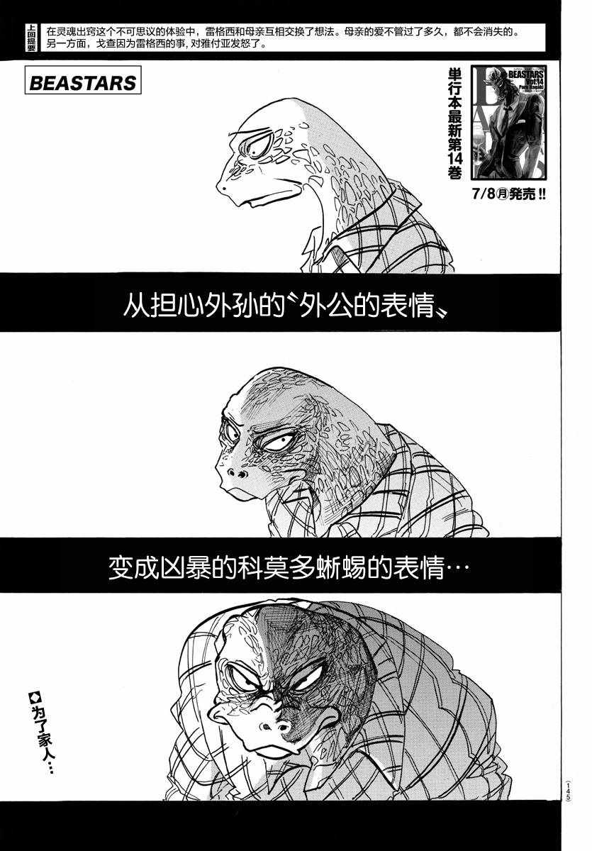 《BEASTARS》漫画最新章节第135话免费下拉式在线观看章节第【1】张图片