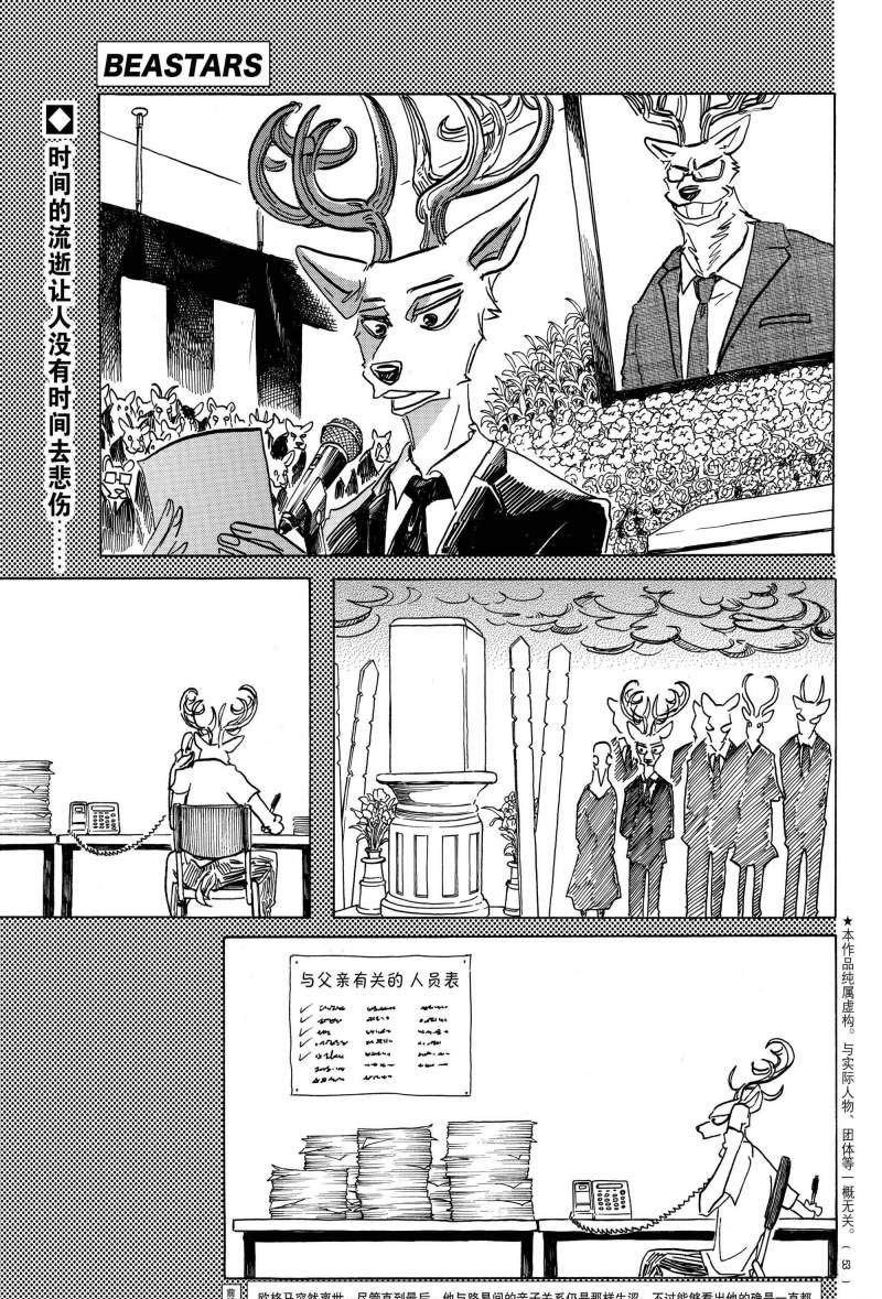 《BEASTARS》漫画最新章节第166话 试看版免费下拉式在线观看章节第【1】张图片