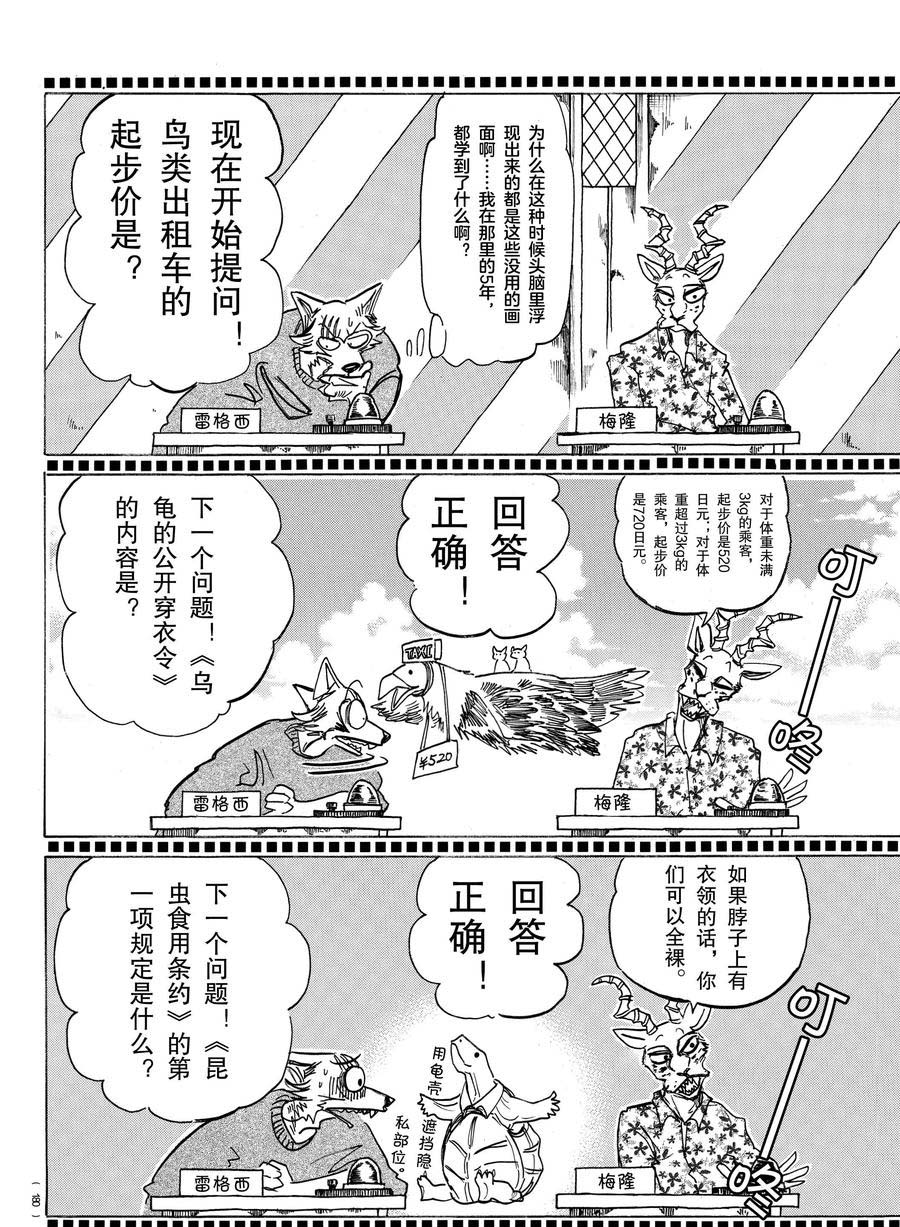 《BEASTARS》漫画最新章节第168话 试看版免费下拉式在线观看章节第【4】张图片