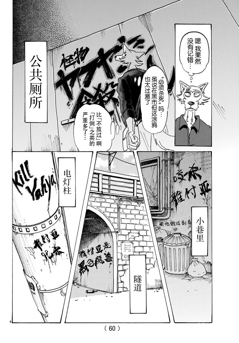 《BEASTARS》漫画最新章节第116话免费下拉式在线观看章节第【8】张图片