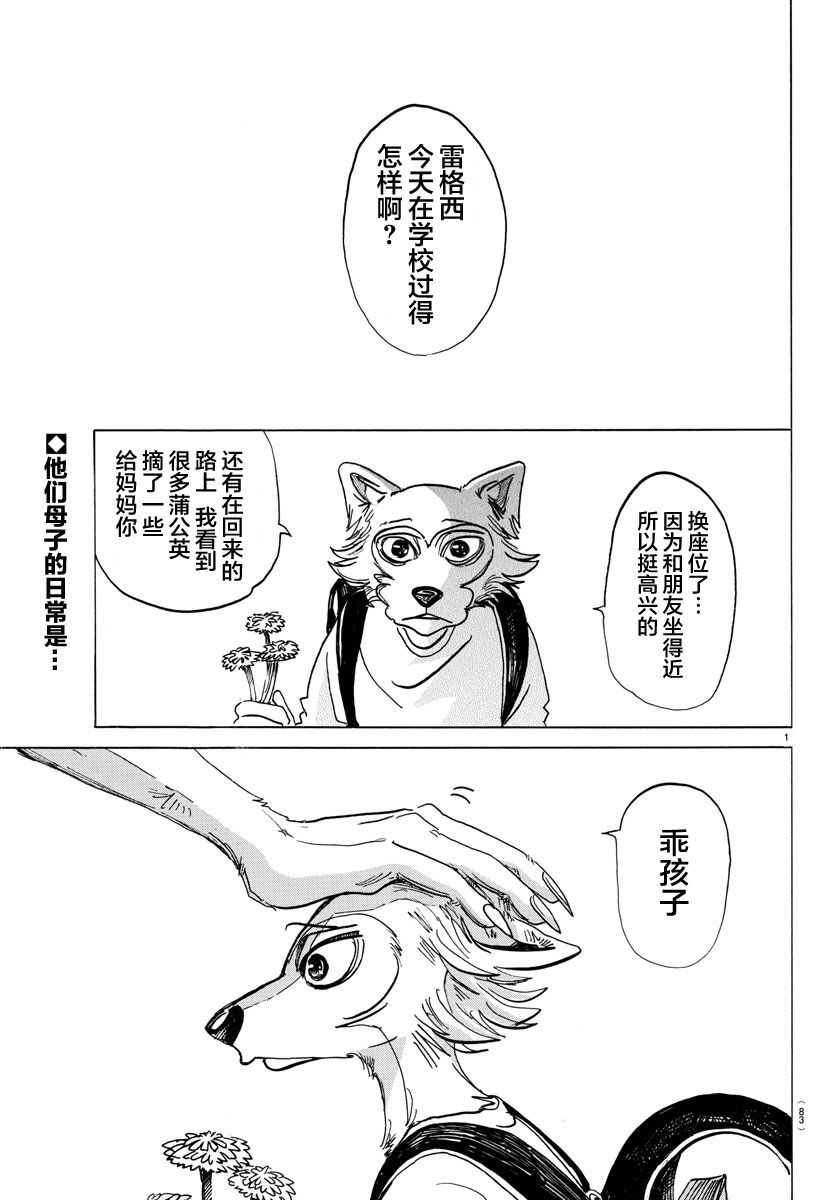 《BEASTARS》漫画最新章节第134话免费下拉式在线观看章节第【1】张图片