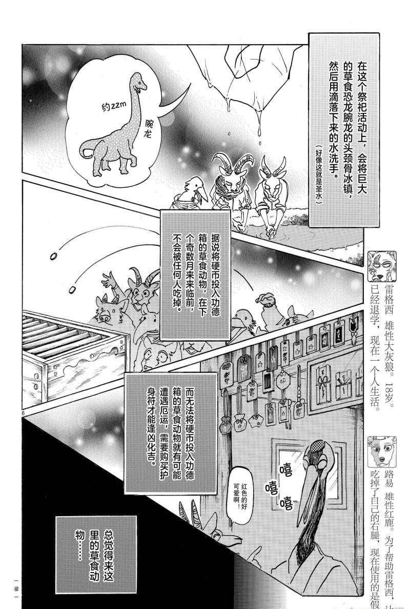 《BEASTARS》漫画最新章节第166话 试看版免费下拉式在线观看章节第【6】张图片