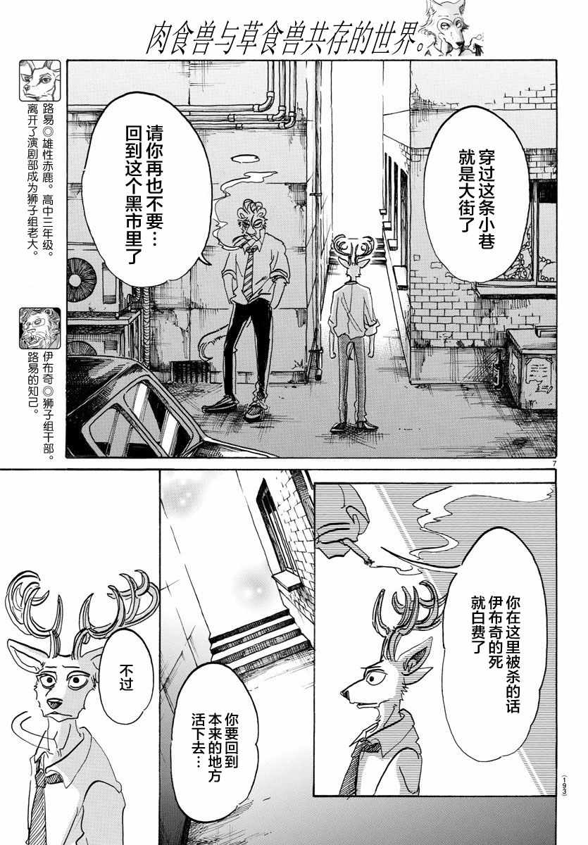 《BEASTARS》漫画最新章节第93话免费下拉式在线观看章节第【7】张图片