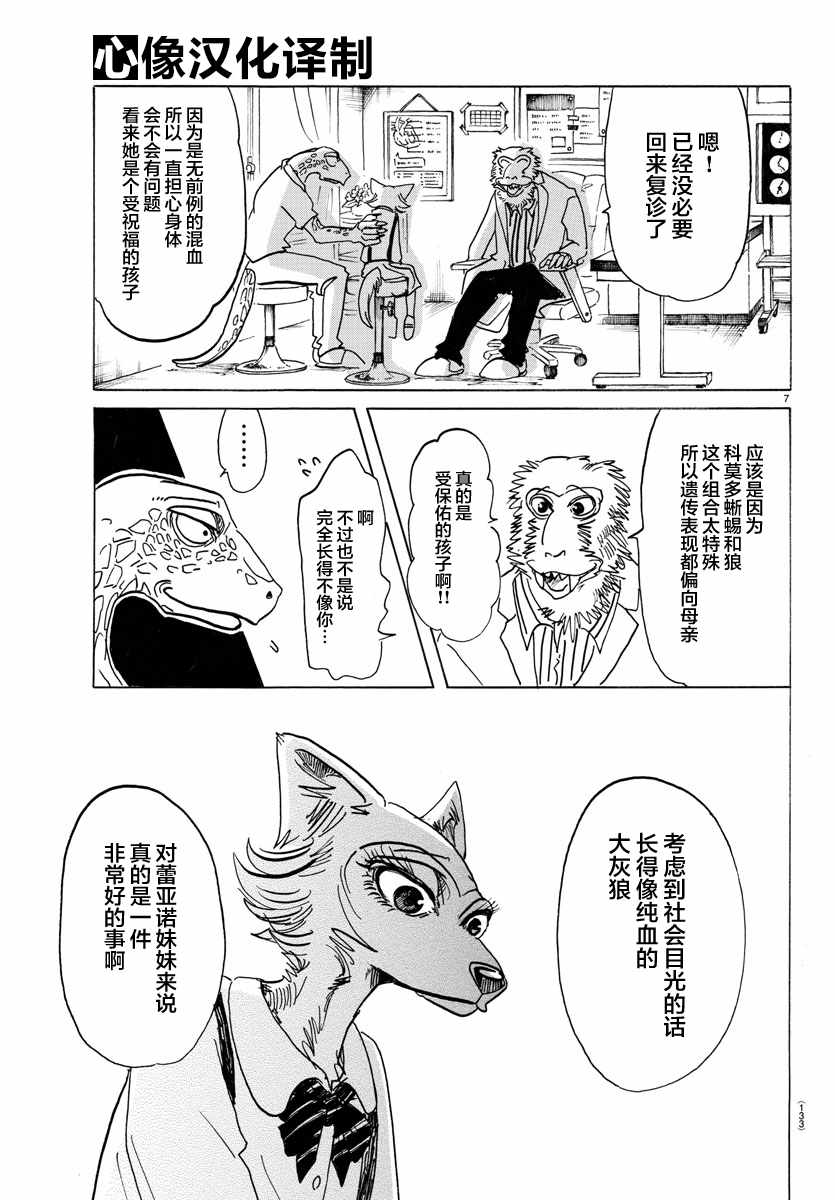 《BEASTARS》漫画最新章节第133话免费下拉式在线观看章节第【7】张图片