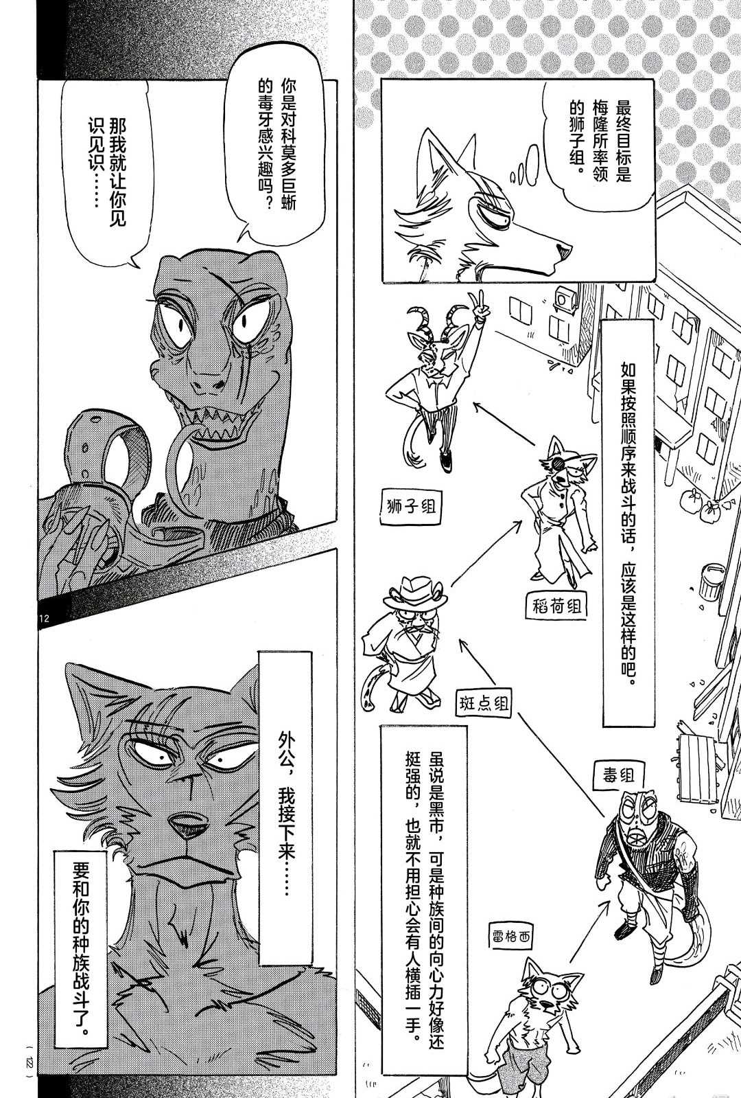 《BEASTARS》漫画最新章节第176话 试看版免费下拉式在线观看章节第【12】张图片