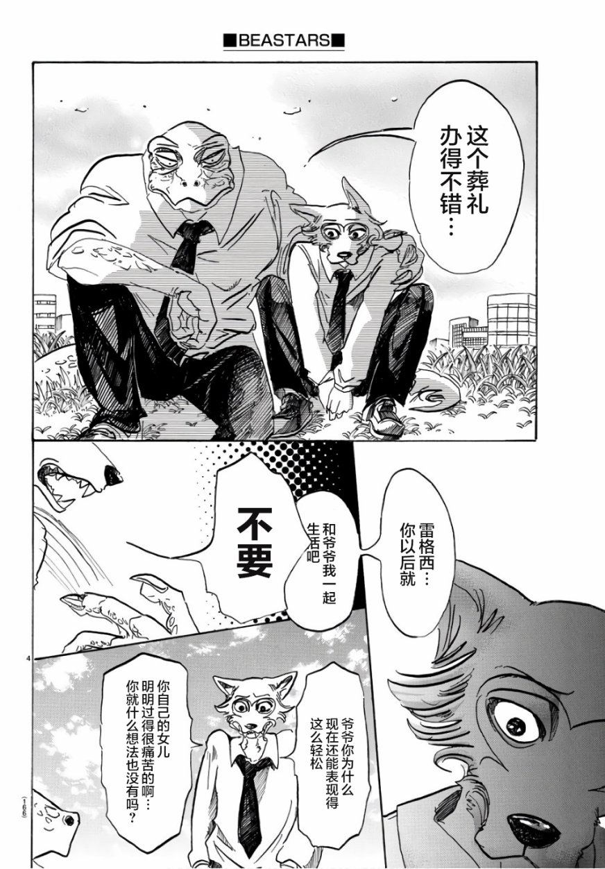 《BEASTARS》漫画最新章节第85话免费下拉式在线观看章节第【4】张图片