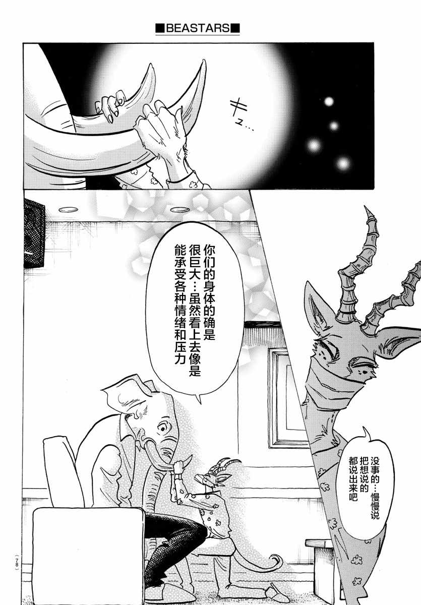 《BEASTARS》漫画最新章节第124话免费下拉式在线观看章节第【4】张图片